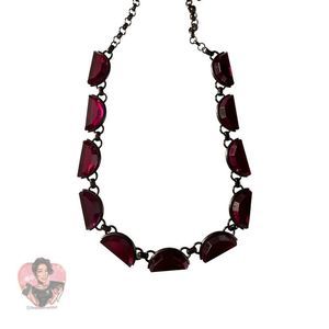 COLDWATER CREEK Crescent Gem long Necklace